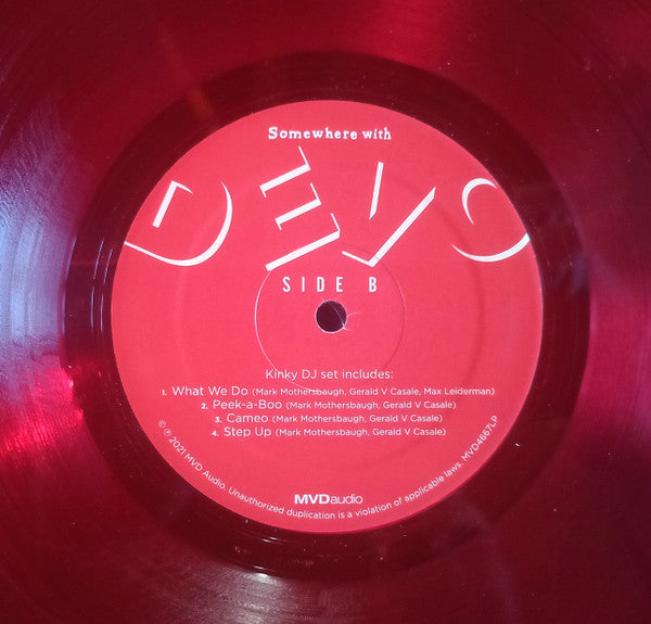 Somewhere With Devo (RED VINYL) | Mint (M) Mint (M) Love Vinyl Records
