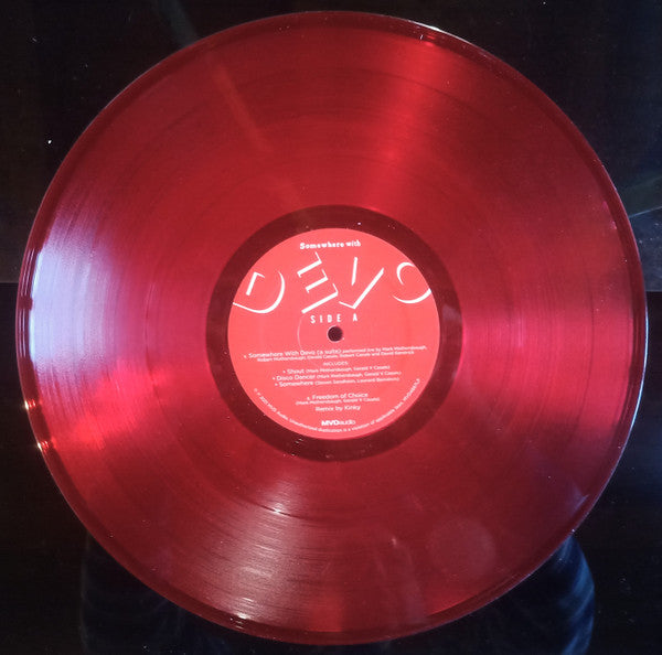 Somewhere With Devo (RED VINYL) | Mint (M) Mint (M) Love Vinyl Records