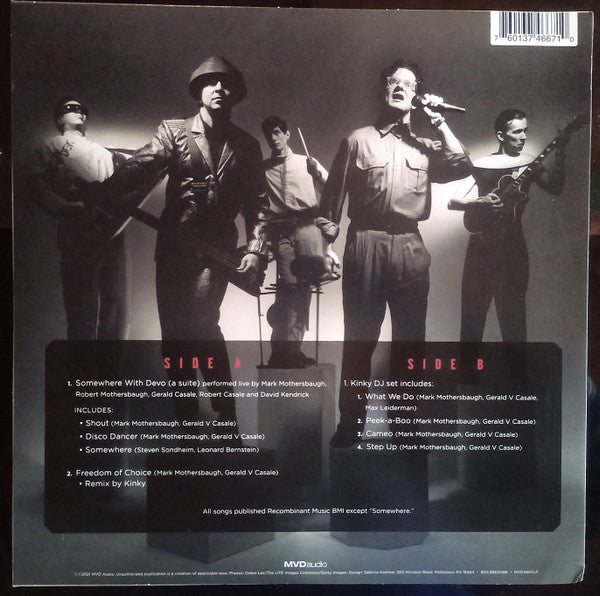 Somewhere With Devo (RED VINYL) | Mint (M) Mint (M) Love Vinyl Records