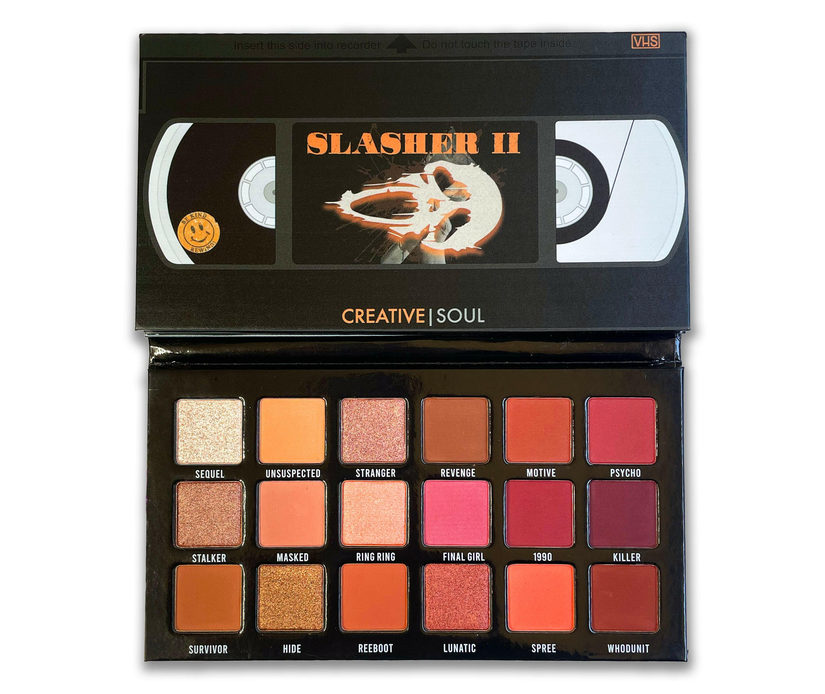 Slasher II Eyeshadow Palette Creative Soul Cosmetics
