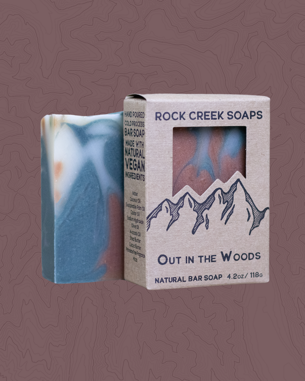 OUT IN THE WOODS SOAP | Deep Forest & Crisp Air Rock Creek Soaps
