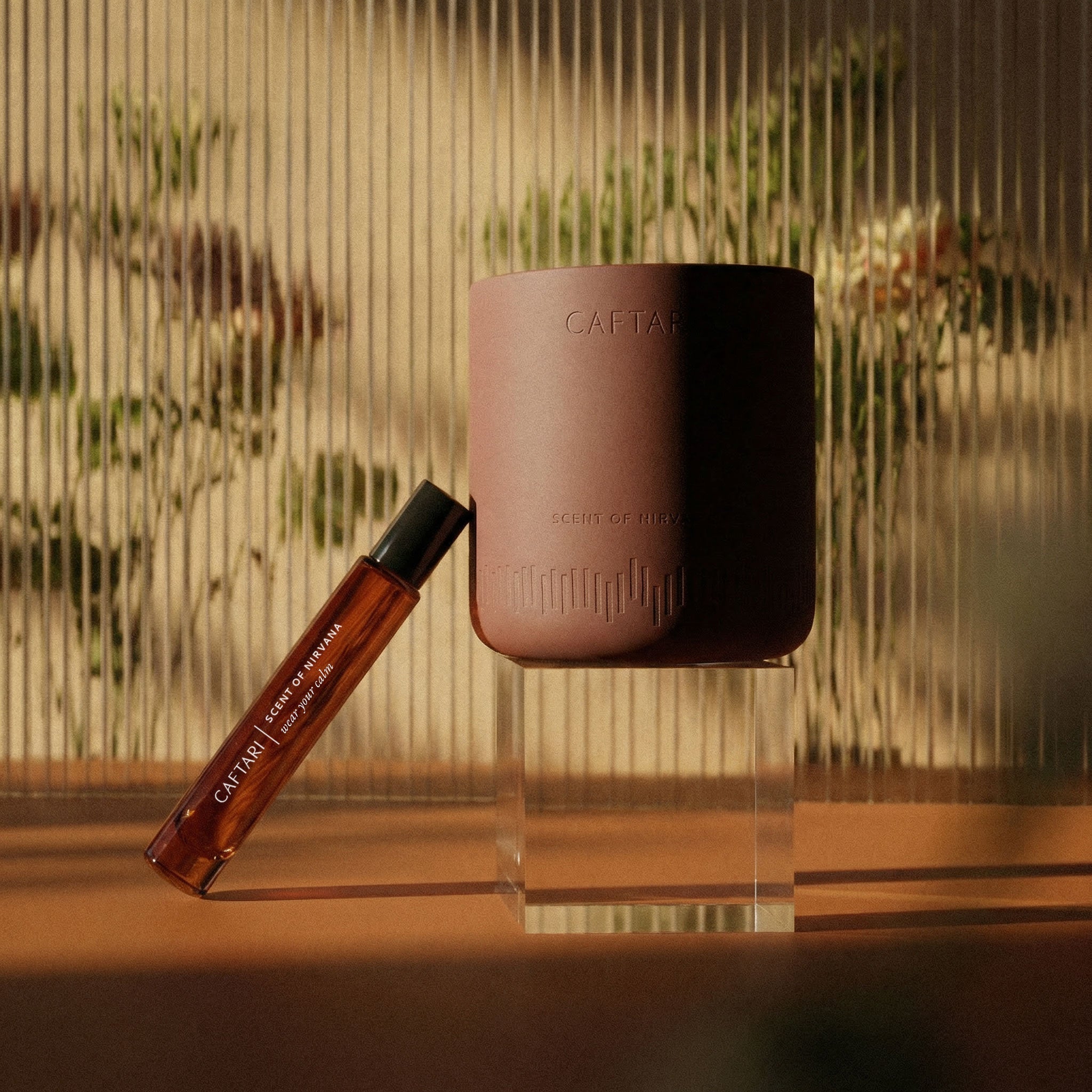 Scent of Nirvana Rollerball + Candle Bundle Caftari