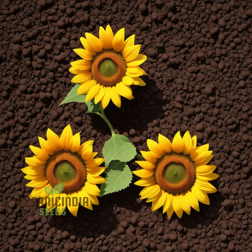 Sunflower Seeds – Tall Growing Variety for Vibrant Garden Blooms organicindiaseeds