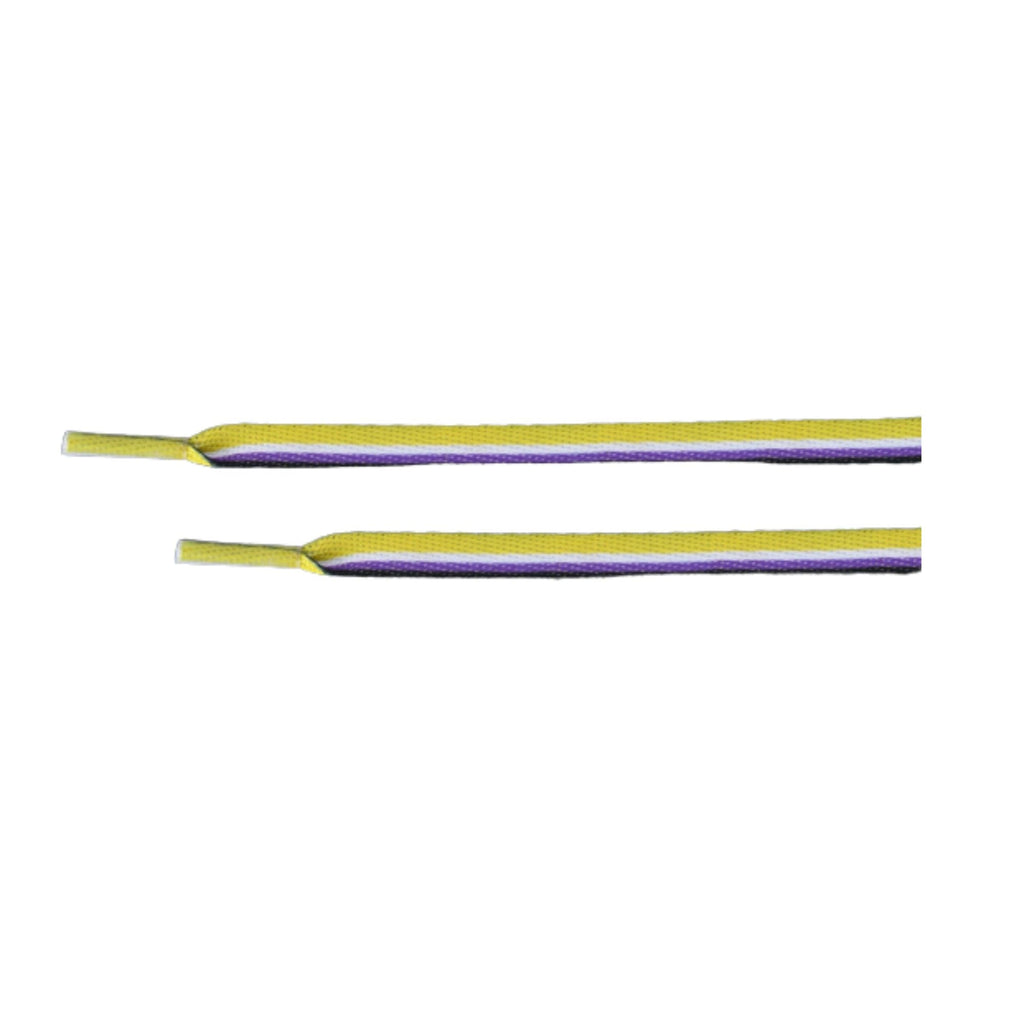 Nonbinary Flag Shoe Laces (1 Pair) The Awareness Company