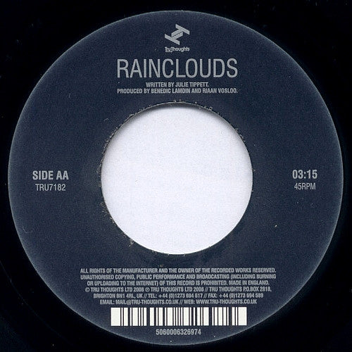 Film Blues / Rainclouds | Mint (M) Generic Love Vinyl Records