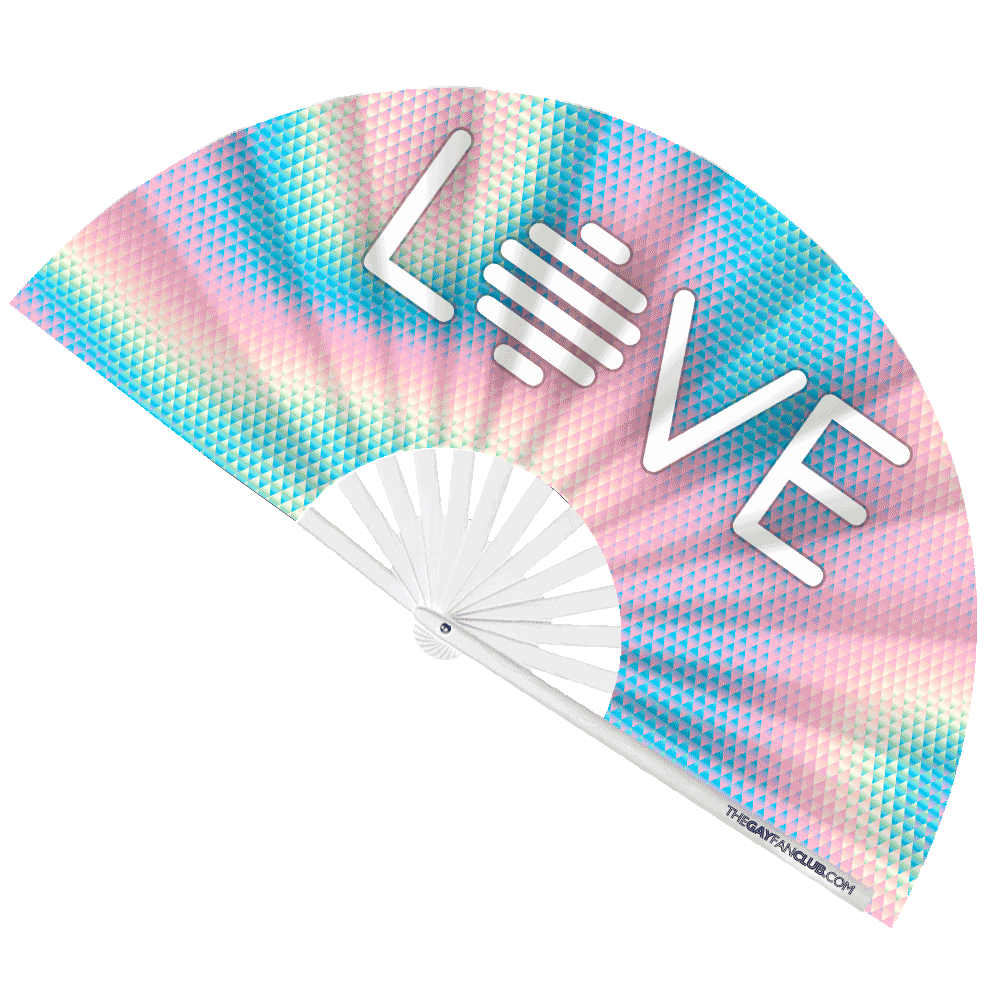 One Love Fan (UV) The Gay Fan Club