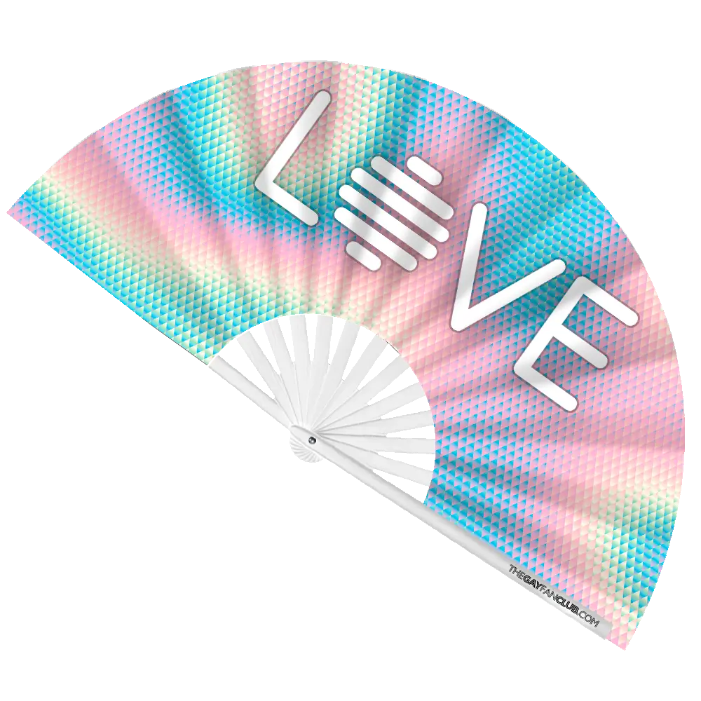 One Love Fan (UV) The Gay Fan Club