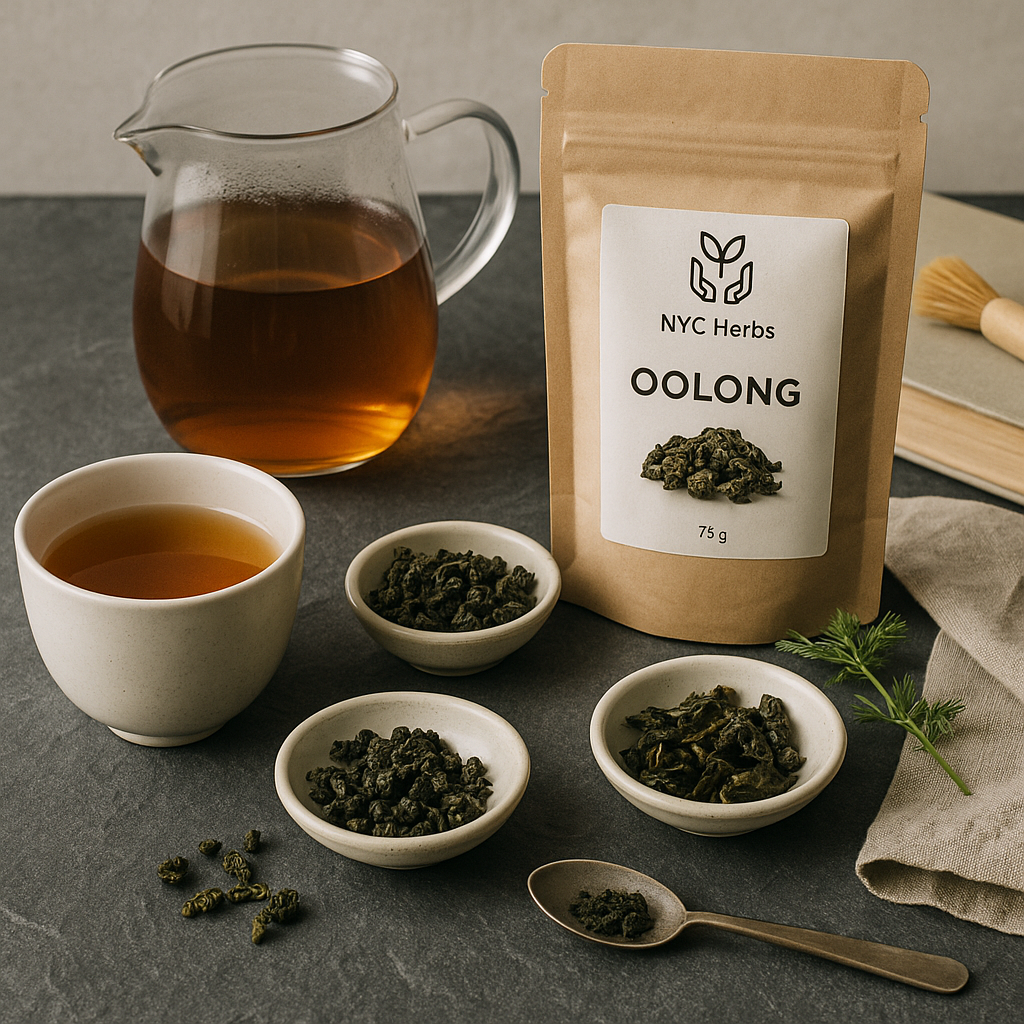 Oolong Tea | Mindful Energy & Metabolic Support NYC Herbs®