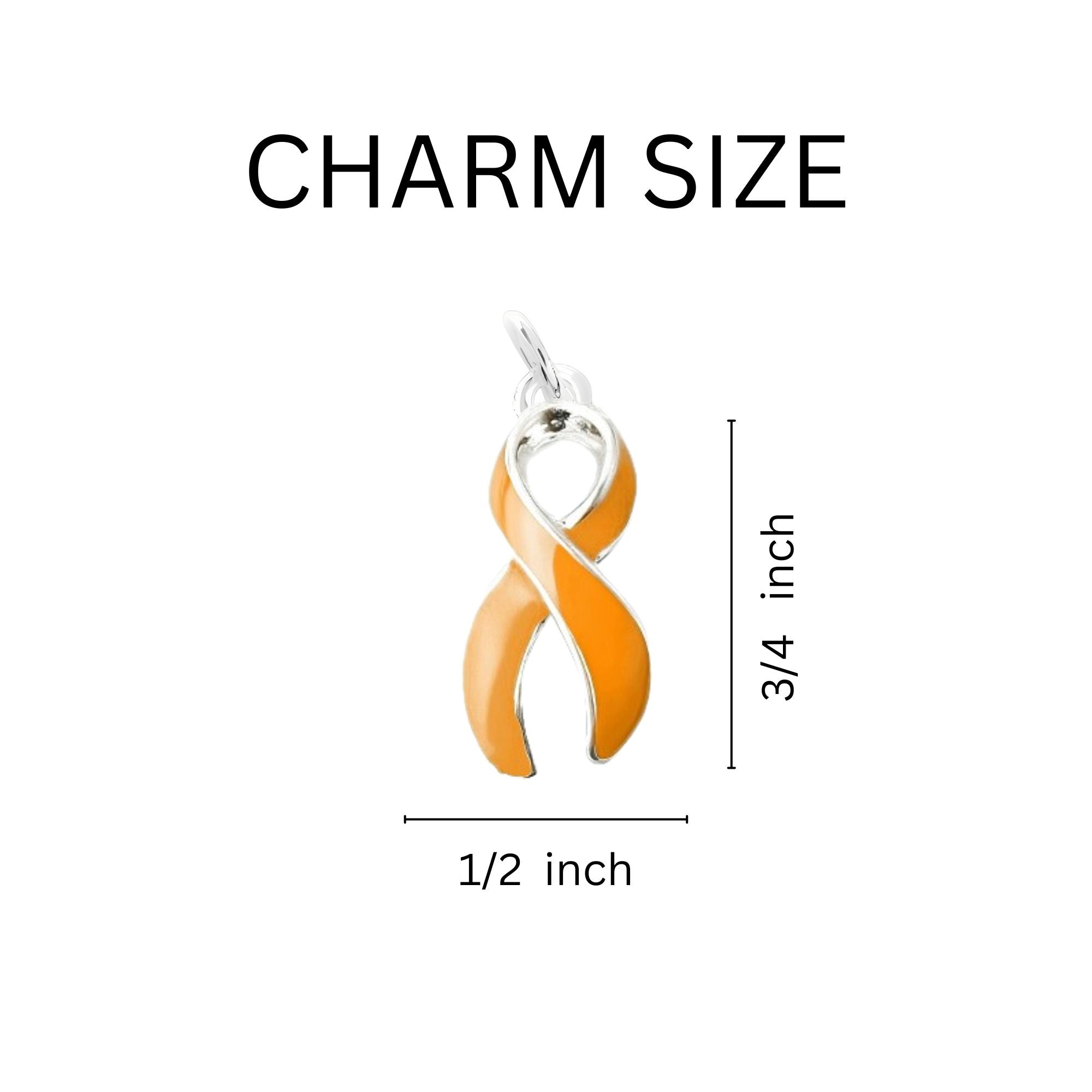 Orange Ribbon Rope Style Bracelets The Awareness Company