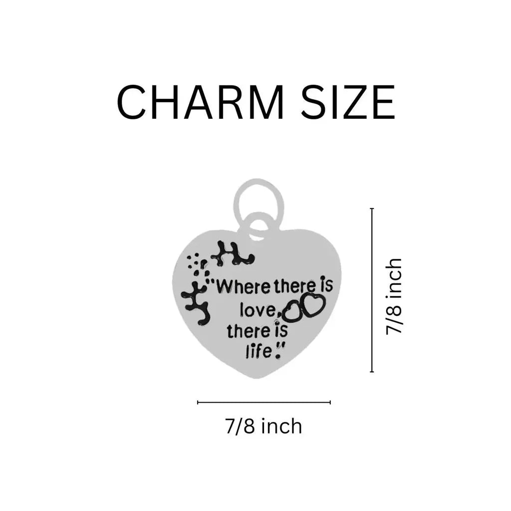 Orange Ribbon Where Is The Love Bracelets The Awareness Company