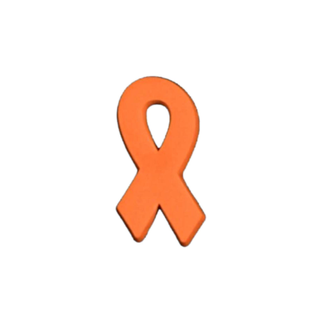 Orange Silicone Ribbon Pins The Awareness Company