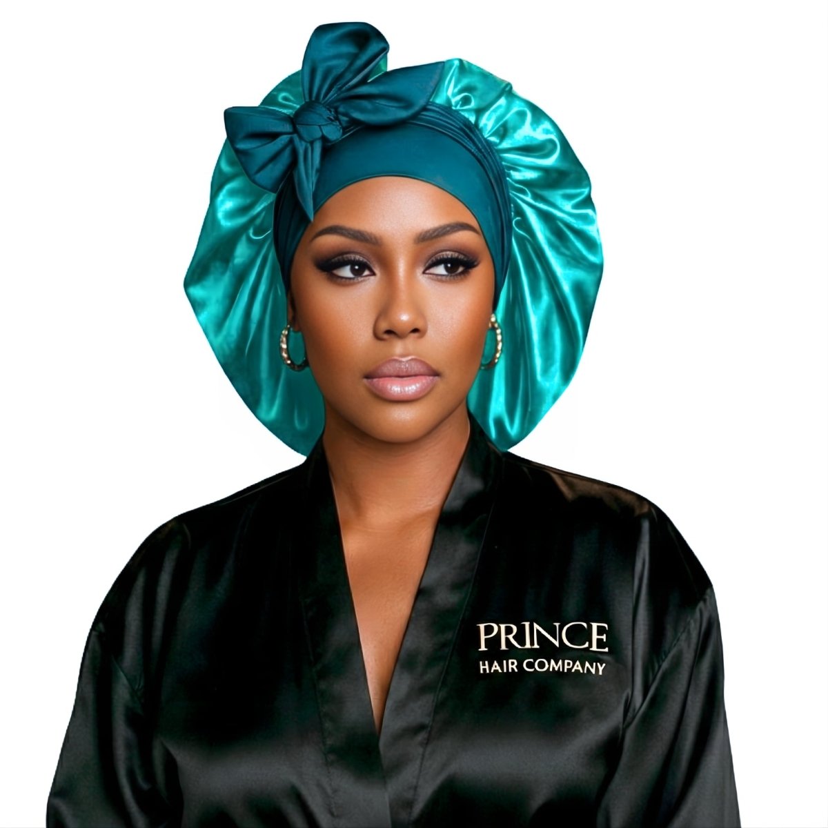Satin Hair Bonnet for Sleeping – Adjustable Stretch Tie PHC