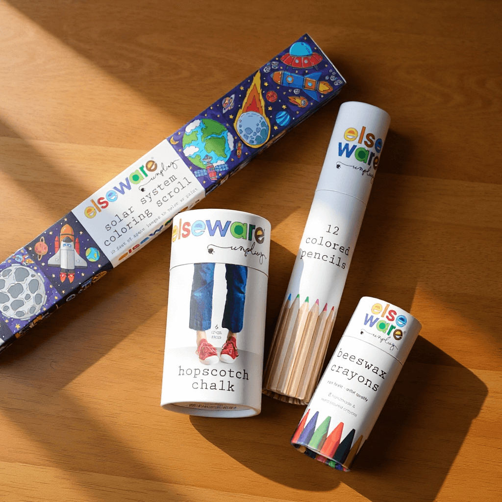 Outdoor Art Bundle | Chalk, Crayons, & Coloring Fun elseware unplug