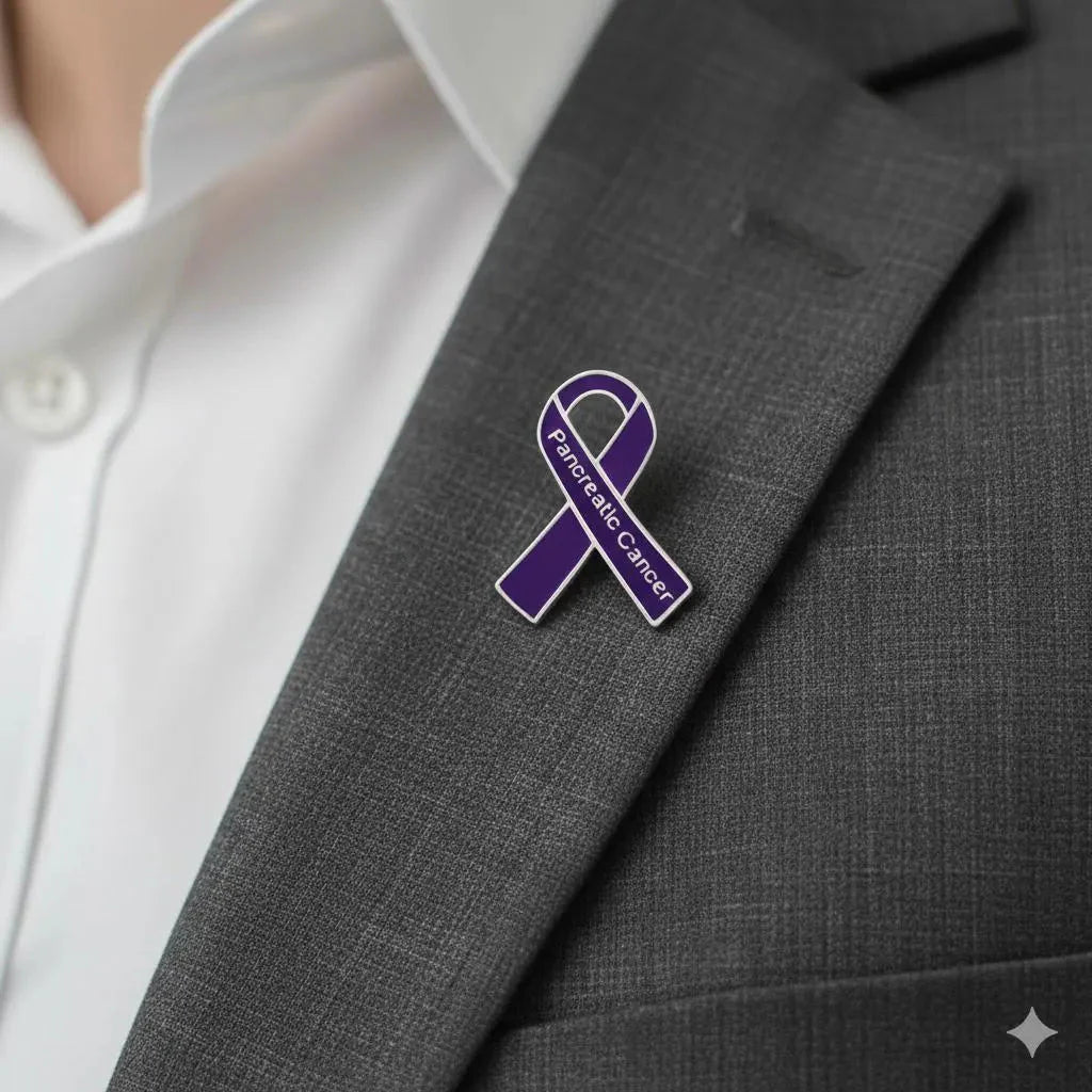 Pancreatic Cancer Awareness Ribbon Pins The Awareness Company