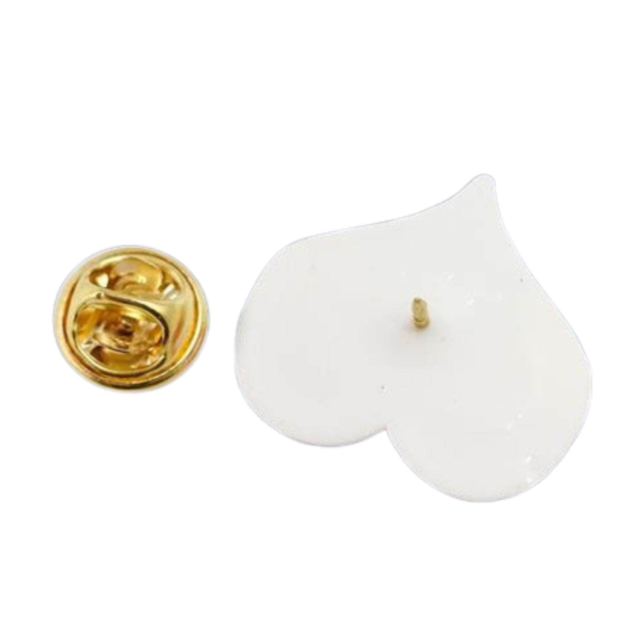 Pansexual Flag Heart Silicone Pins The Awareness Company