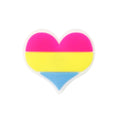 Pansexual Flag Heart Silicone Pins The Awareness Company