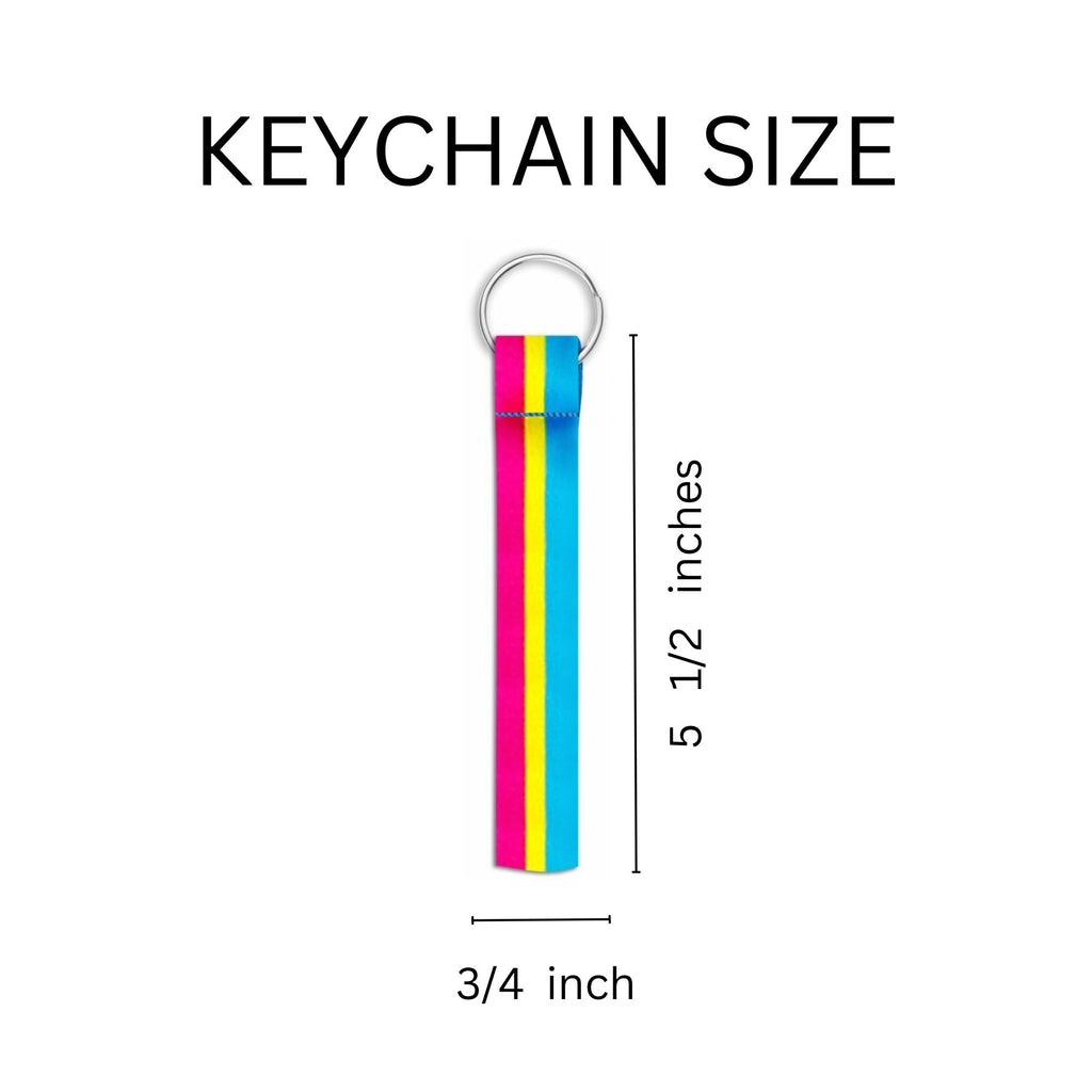 Pansexual Flag Lanyard Style Keychains The Awareness Company