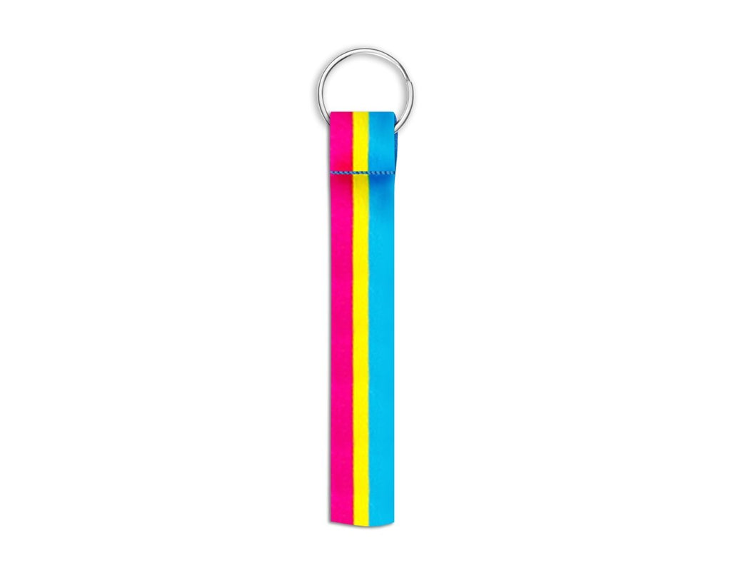 Pansexual Flag Lanyard Style Keychains The Awareness Company