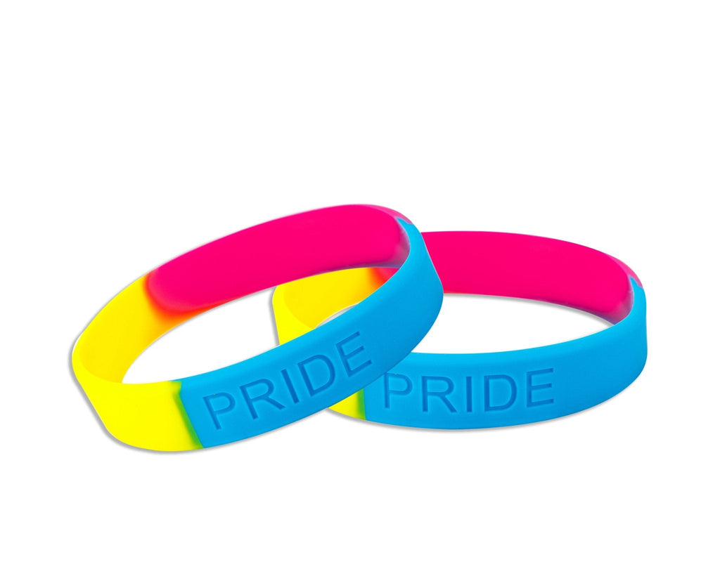 Pansexual Silicone Bracelets The Awareness Company