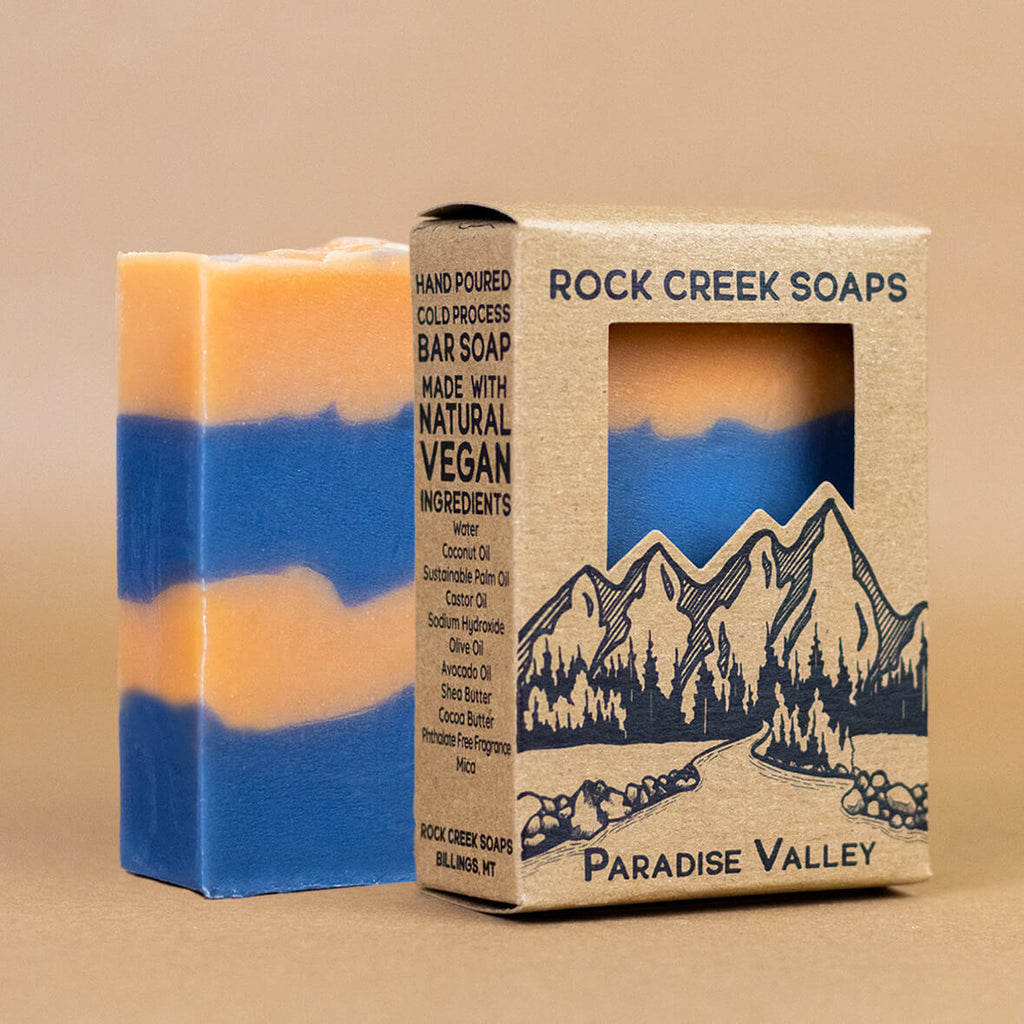 PARADISE VALLEY | Oakmoss, Amber, Lavender & Peach Rock Creek Soaps