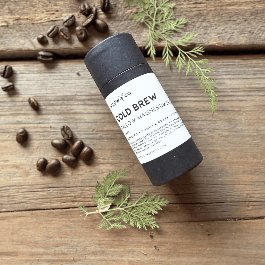Cold Brew | Tallow Magnesium Deodorant Tallow Skin Co.