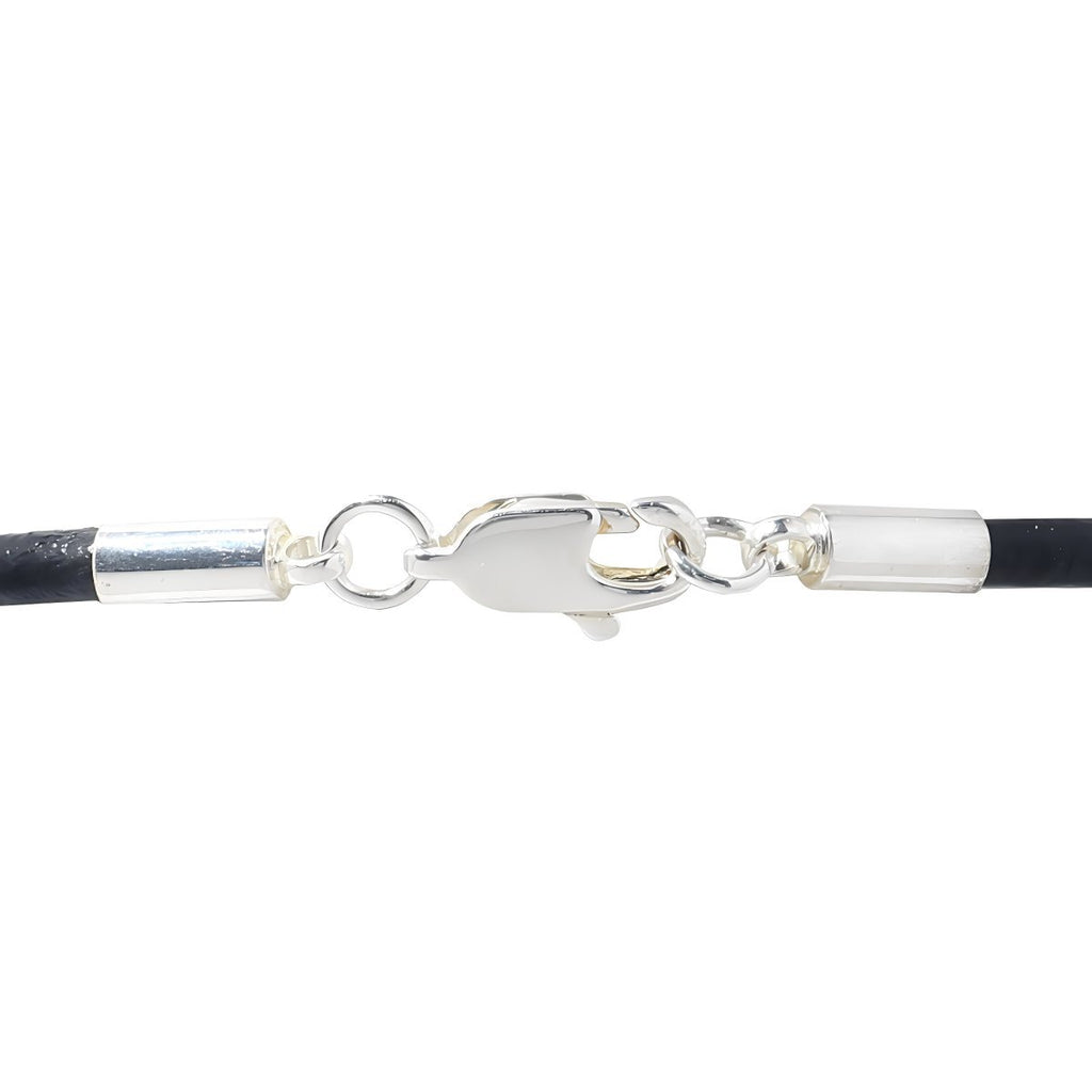 Lyme Disease Awareness Heart Charm Black Cord Bracelets The Awareness Company
