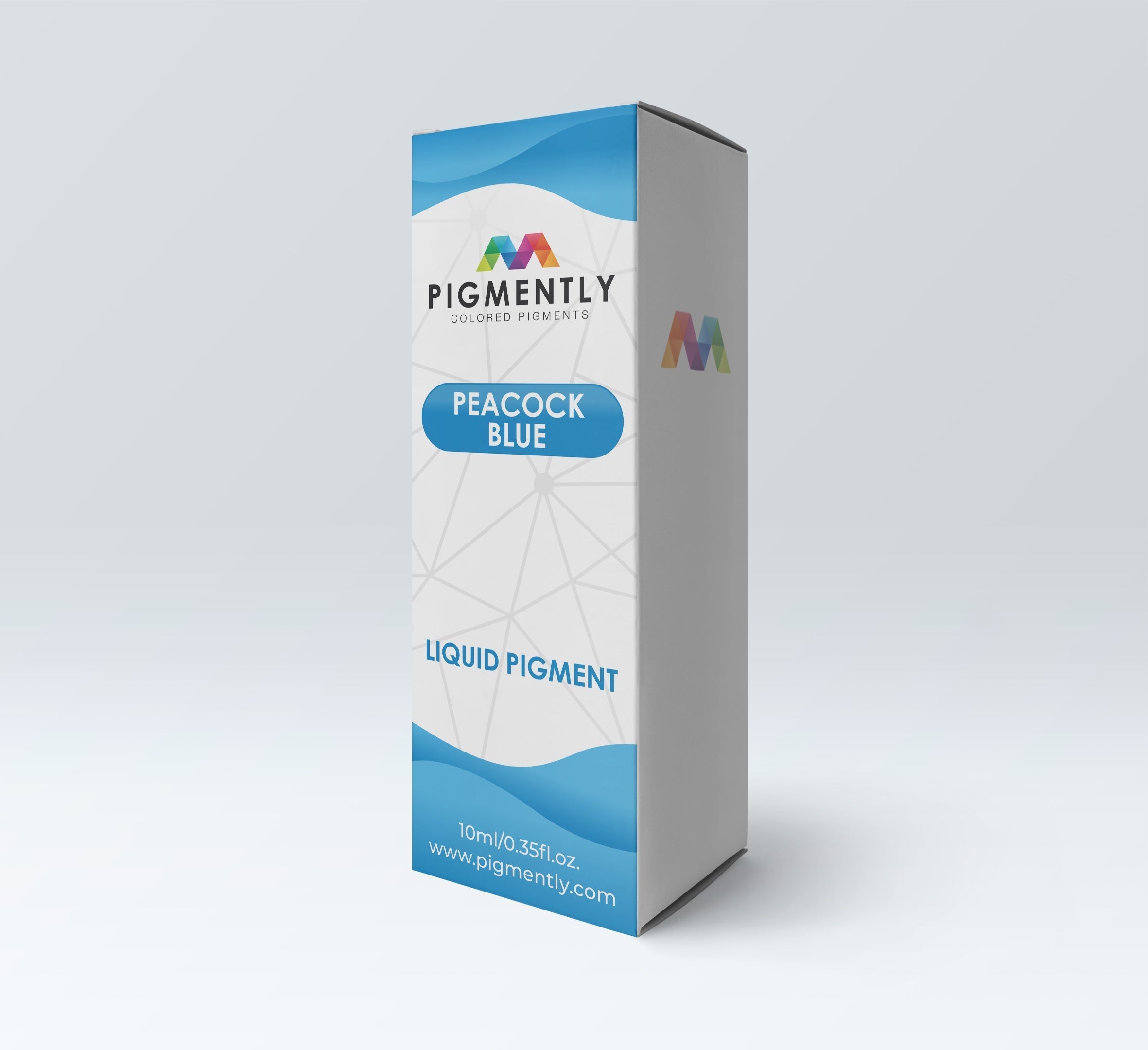 Peacock Blue Liquid Epoxy Dye UltraClear Epoxy