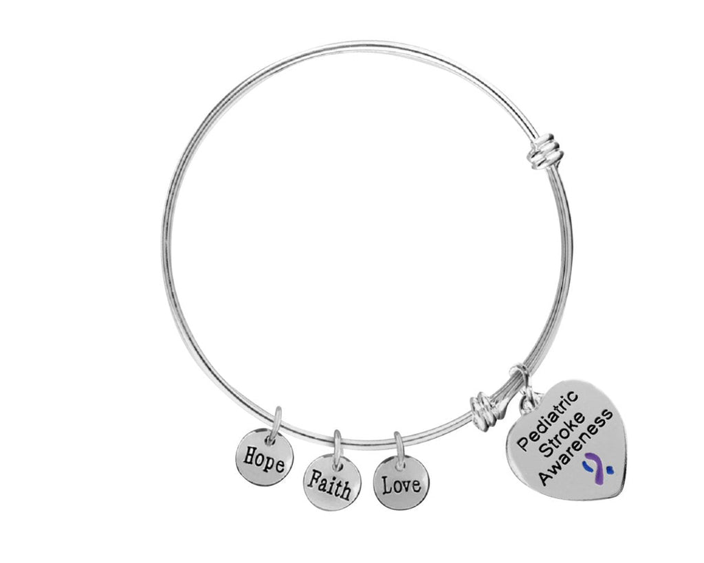 Pediatric Stroke Awareness Retractable Bracelets The Awareness Company
