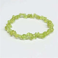 Peridot Chip Bracelet Sacred Crystals