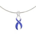 Periwinkle Ribbon Necklaces The Awareness Company