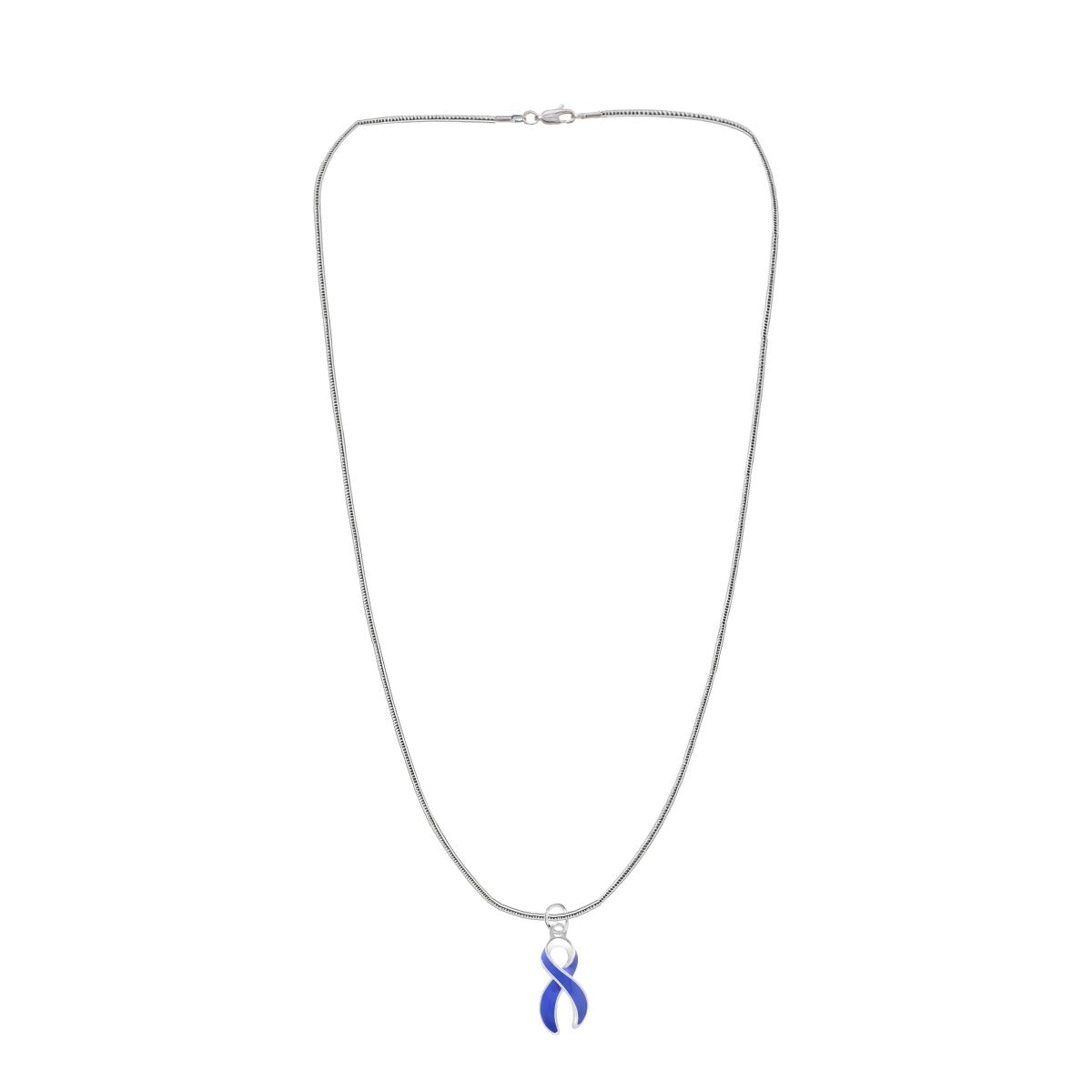 Periwinkle Ribbon Necklaces The Awareness Company