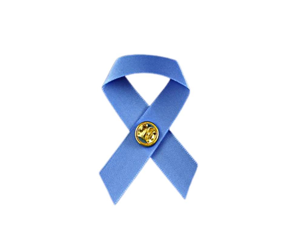 Periwinkle Ribbon Satin Pins The Awareness Company