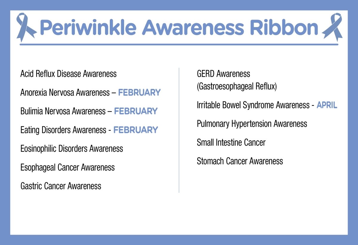 Periwinkle Silicone Bracelets The Awareness Company