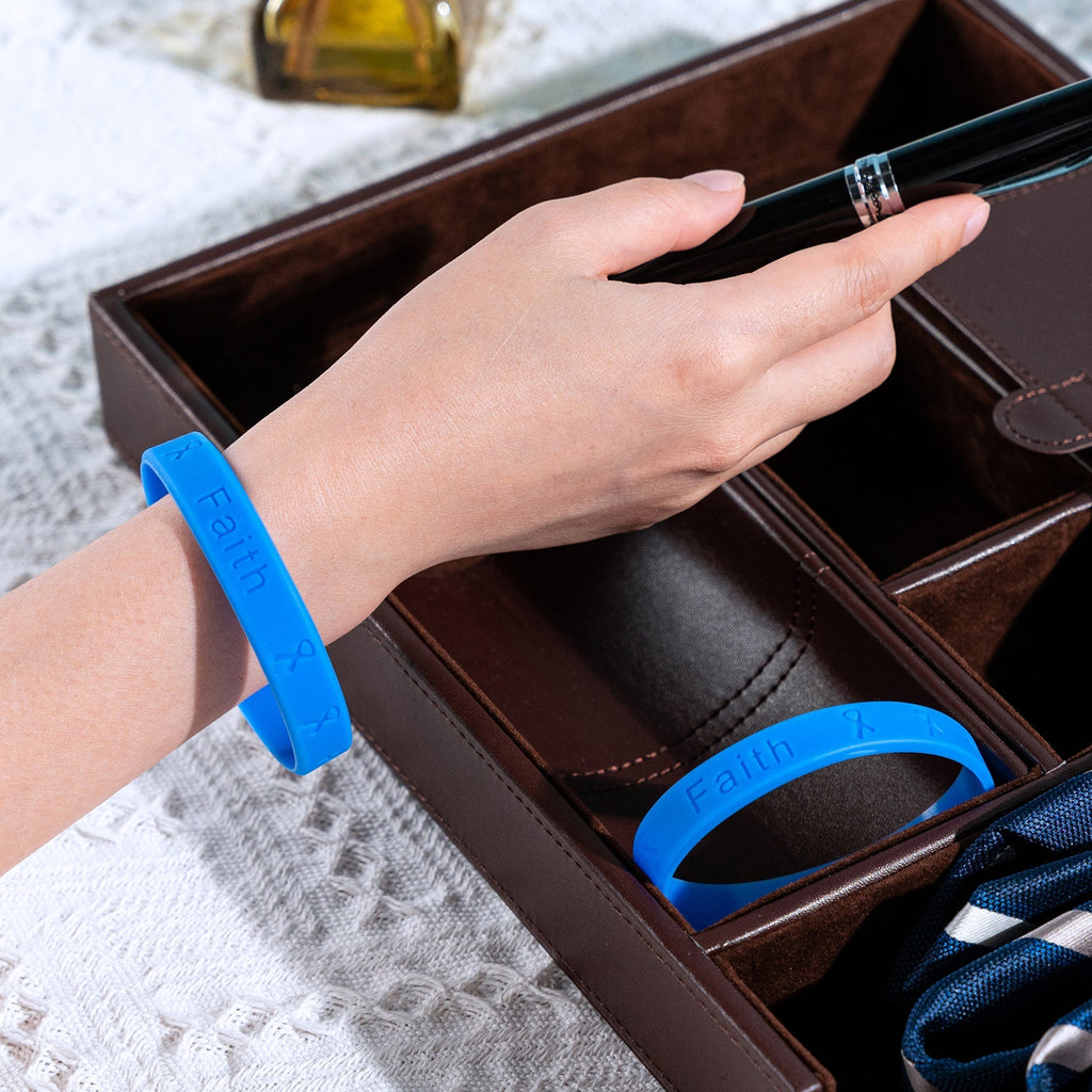 Periwinkle Silicone Bracelets (Child Size) The Awareness Company