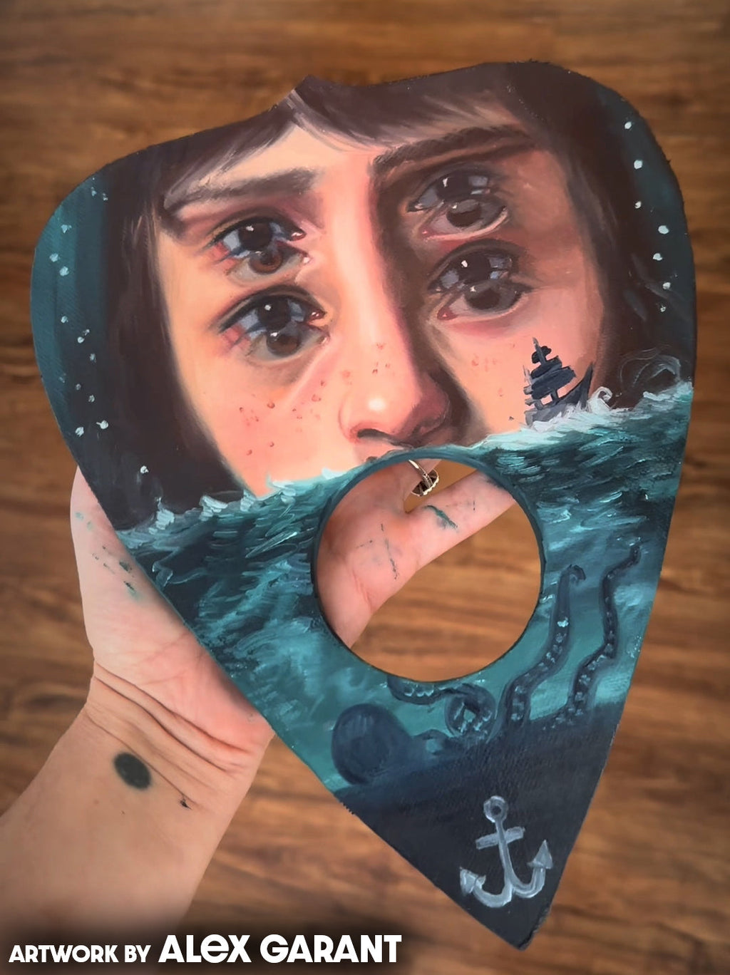 Trekell Planchette Panel - Wooden Painting Halloween Canvas Trekell Art Supplies