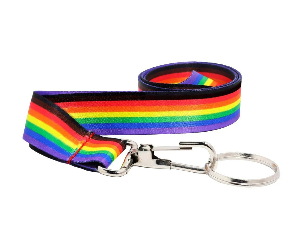 Philadelphia's 8 Stripe Pride Lanyards The Awareness Company