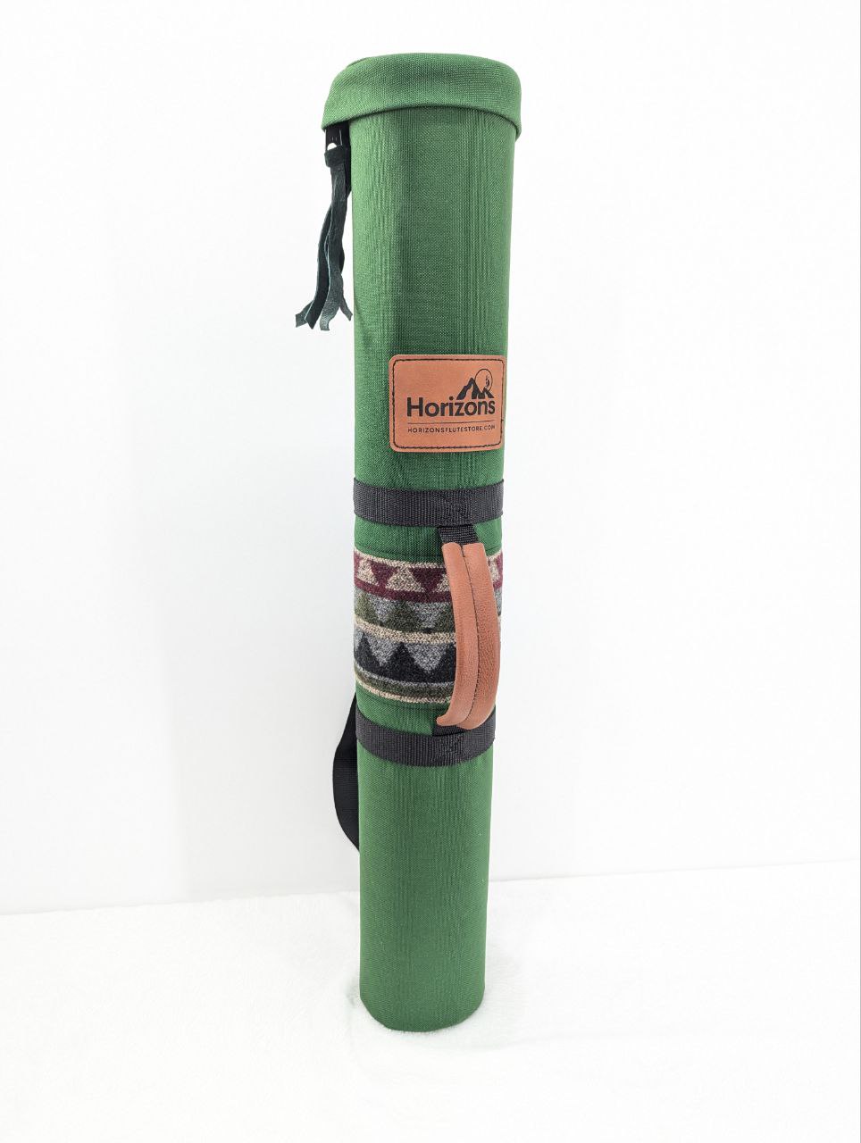 Seeker (Green) Native Flute Case #ISSE2 | In-Stock Case [Holds 1-3 flutes] Horizons Flute Store