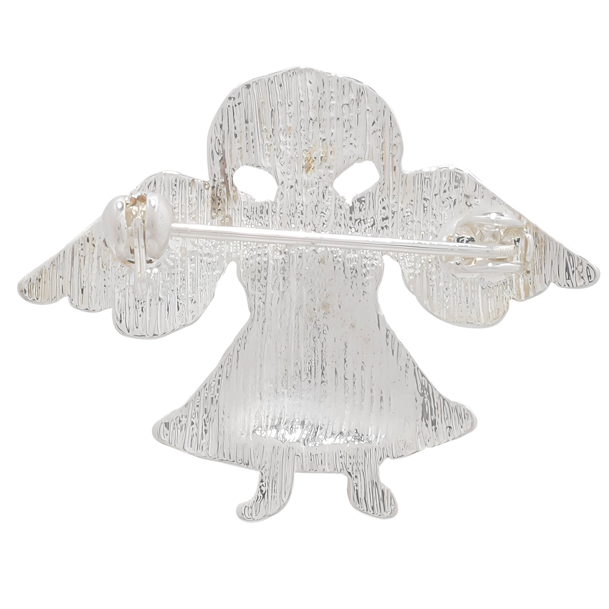 Pink & Blue Ribbon Angel Pins The Awareness Company