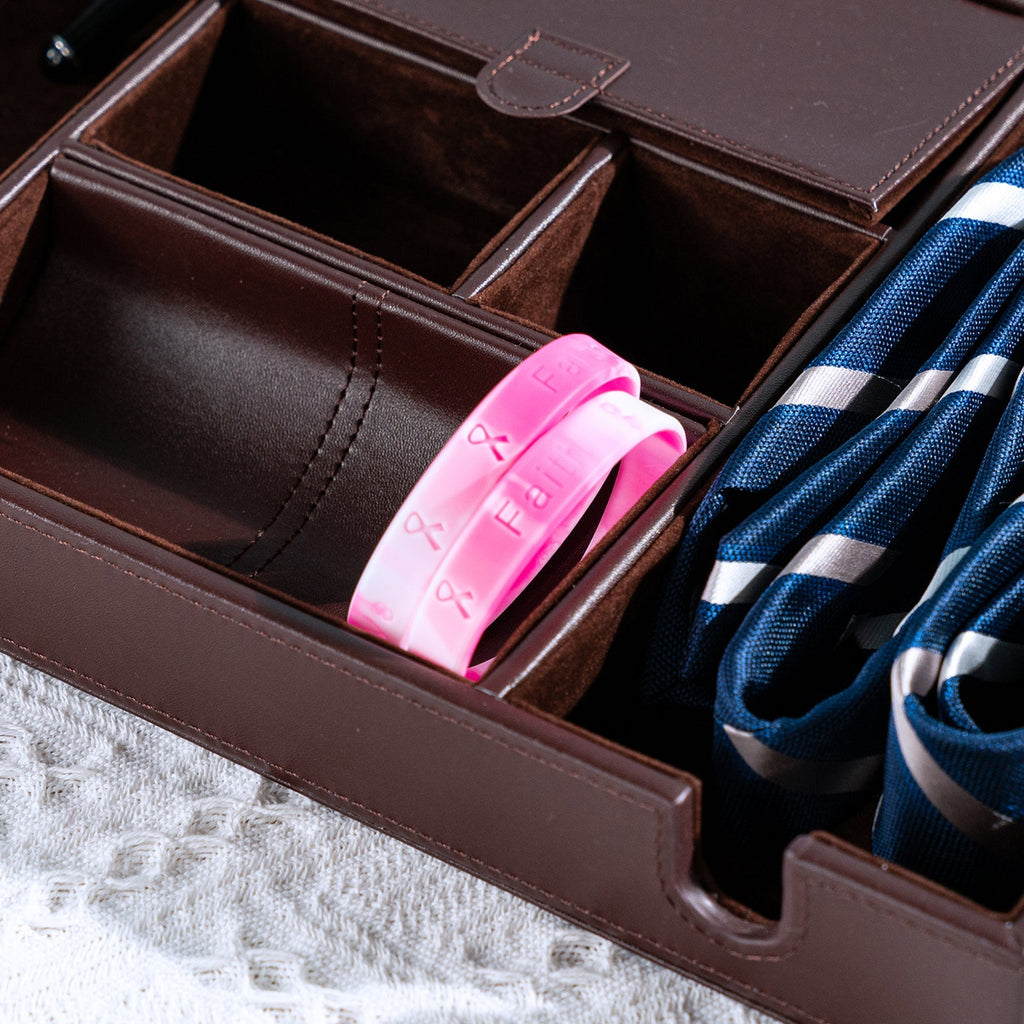 Pink Camouflage Silicone Bracelets The Awareness Company