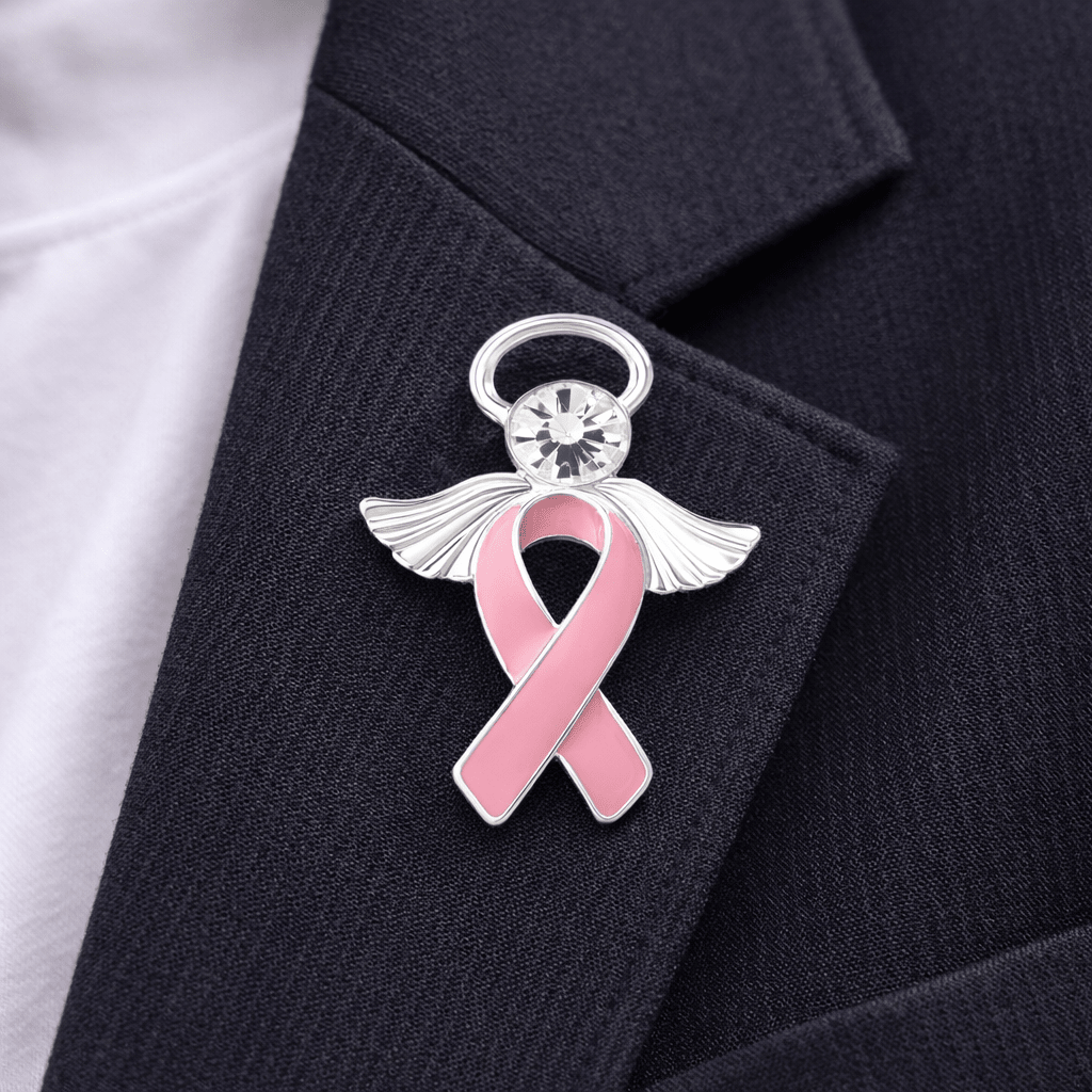 Pink Ribbon Angel Pins The Awareness Company