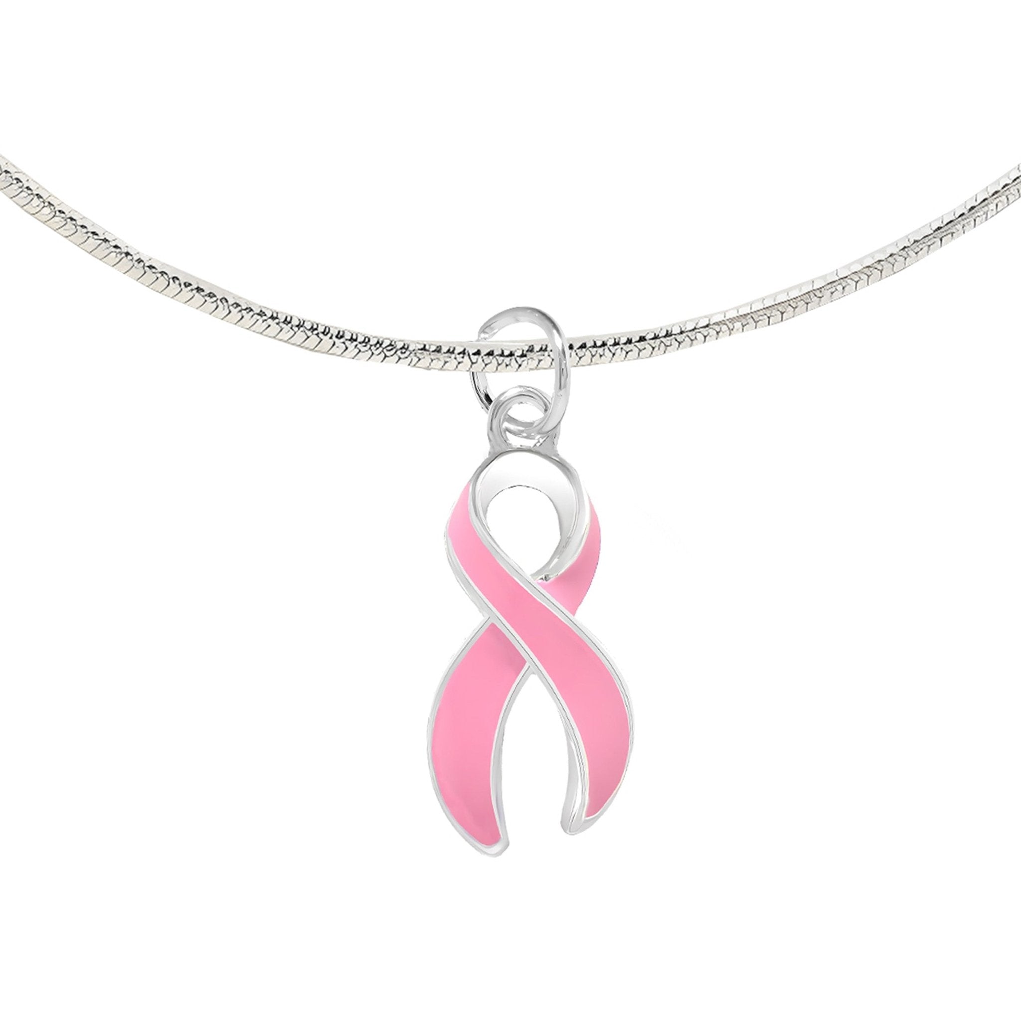 Pink Ribbon Breast Cancer Awareness Necklaces The Awareness Company