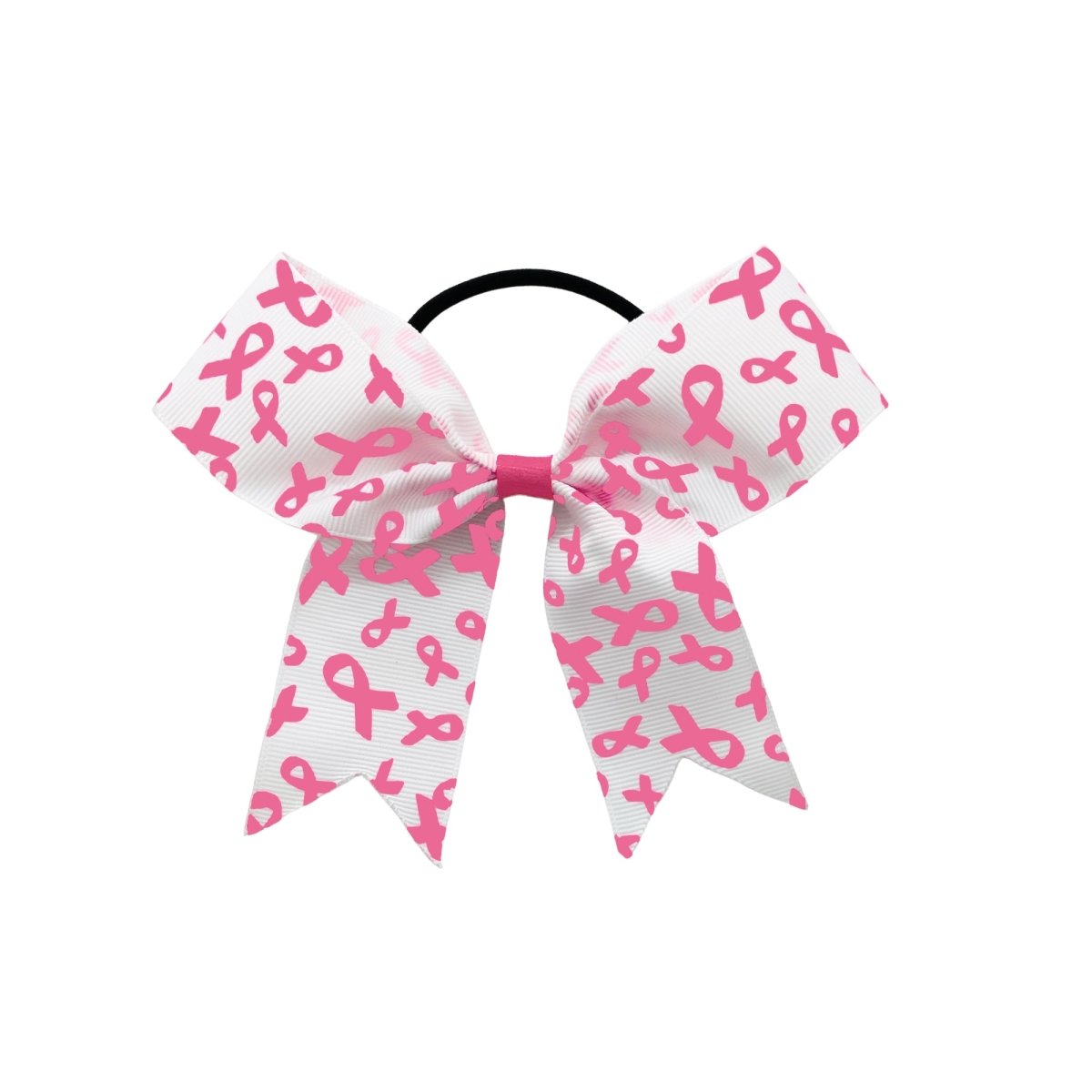 10 Pack Pink Ribbon Hair Bows The Awareness Company