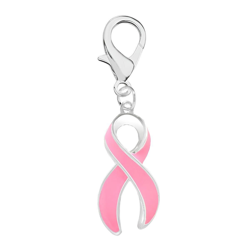 Pink Ribbon Hanging Charms The Awareness Company
