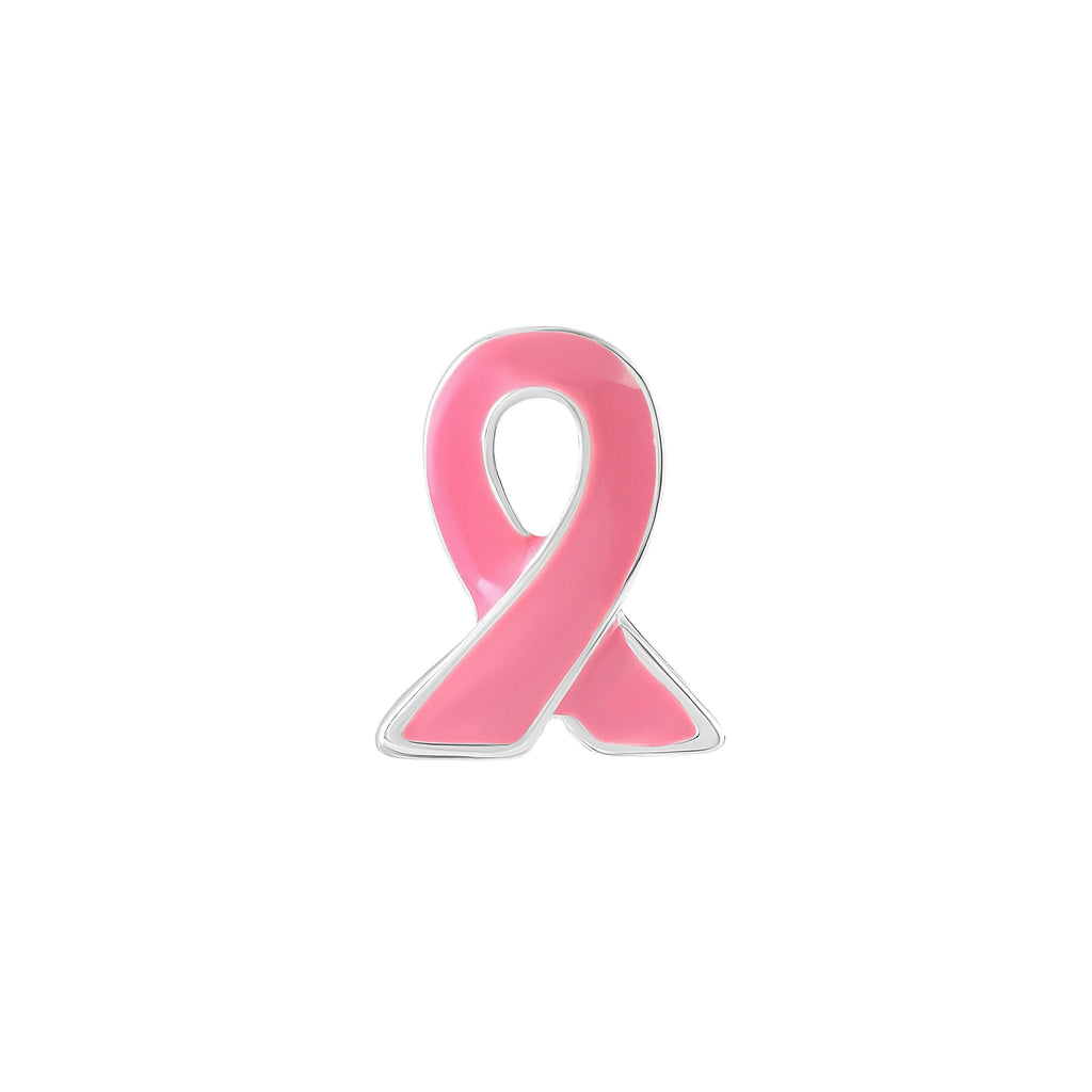 Pink Ribbon Lapel Pin Counter Display (12 Cards) The Awareness Company