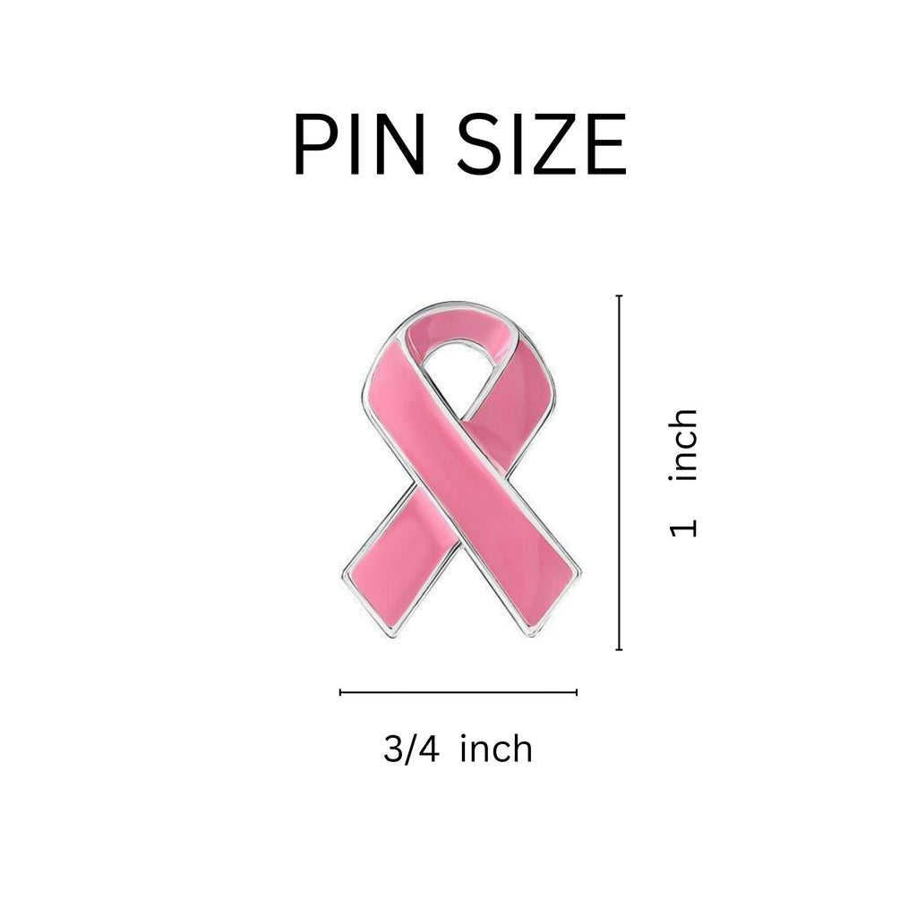 Pink Ribbon Pin Counter Display (12 Cards) The Awareness Company
