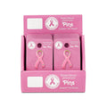 Pink Ribbon Pin w/Crystal Counter Display (12 Cards) The Awareness Company