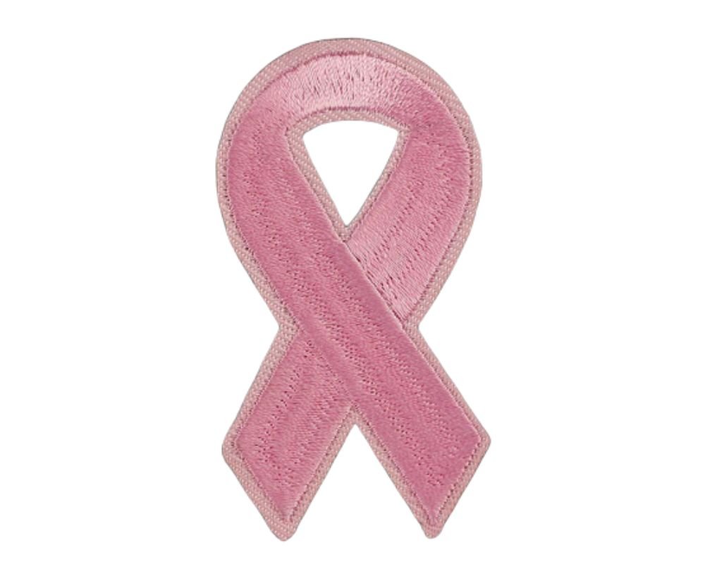 Pink Ribbon Sew-On/Iron-On Patches The Awareness Company