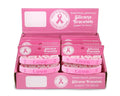 Pink Ribbon Silicone Bracelet Counter Display (12 Cards) The Awareness Company