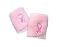 Breast Cancer Pink Ribbon Sport Sweat Wristbands The Awareness Company