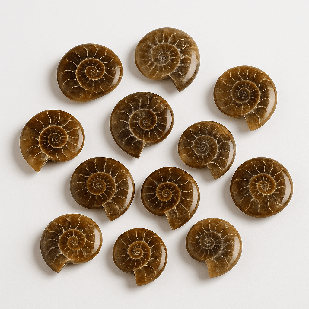 Polished Ammonite Fossils – Sold by the Pound KREATEUR MIAMI